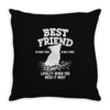 Best Friend Yorike Throw Pillow