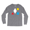 clean bandit shapes geometric Long Sleeve Shirts