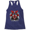 samurai mask of doom Racerback Tank