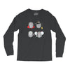 halloween hedgehogs Long Sleeve Shirts