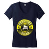 piano shirt fear the piano funny Women's V-Neck T-Shirt