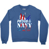 navy dad Crewneck Sweatshirt