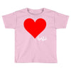 Besties Heart Family Matching Toddler T-shirt