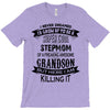 Super Cool Stepmom Of A Freaking Awesome Grandson T-Shirt