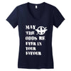 May The Odds Be Ever In Your Favour Women's V-Neck T-Shirt