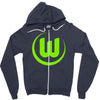 vfl wolfsburg die Zipper Hoodie