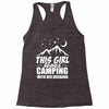 Camper Couple Girl White Racerback Tank
