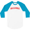 masshole massachusetts 3/4 Sleeve Shirt