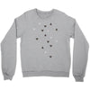 DOWN UP / scandi white / warm grey / flax / lavender Crewneck Sweatshirt