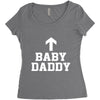 baby daddy funny new Women's Triblend Scoop T-shirt