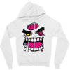 angry zombie Zipper Hoodie