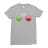 funny science shirt nerd Ladies Fitted T-Shirt