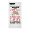camping lady iPhone 7 Plus Case
