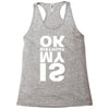 is my birthday ok Racerback Tank