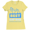 proud cat dad Ladies Fitted T-Shirt