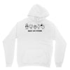 space are friends black Unisex Hoodie