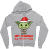 may christmas be with you Zipper Hoodie