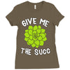 give me the succ Ladies Fitted T-Shirt