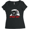 space cat's Women's Triblend Scoop T-shirt
