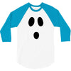 boo face 3/4 Sleeve Shirt