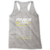 March Girl Facts Pisces Racerback Tank