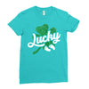 Lucky Irish Baby Ladies Fitted T-Shirt
