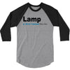 lamp   brick tamland likes this facebook thumbs up mens white t shirt 3/4 Sleeve Shirt