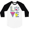 love teal best trending 3/4 Sleeve Shirt