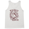 blind love fire heart Tank Top