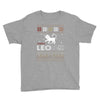 santa leo christmas ugly t shirts Youth Tee