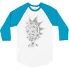 scientific sketch 3/4 Sleeve Shirt
