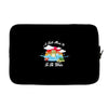 a turtle made it to the water Laptop sleeve
