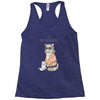the big meowski Racerback Tank