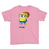 hipster spongebob squarepants Youth Tee