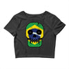 brazil till i die Crop Top