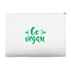 go vegan Accessory Pouches