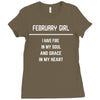 February Girl Ladies Fitted T-Shirt