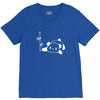 panda flat out with bamboo V-Neck Tee