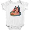 Let's Go Camping Baby Onesie