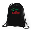 grace the blesssingg!! Drawstring Bags