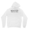 genius by birth slacker by choice t shirt large funny nerd tee slacker Unisex Hoodie
