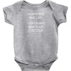 i always mean what i say Baby Onesie