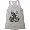 camisa de los muertos Racerback Tank