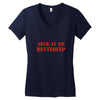 suck it up butter cup Women's V-Neck T-Shirt