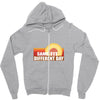 same tit different day Zipper Hoodie
