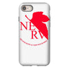 neon genesis evangelion anime nerv logo iPhone 8
