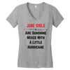 June Girls Women's V-Neck T-Shirt