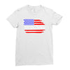 american flag we the people Ladies Fitted T-Shirt