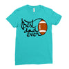 best dad ever Ladies Fitted T-Shirt