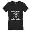 beer army beer wars Women's V-Neck T-Shirt
